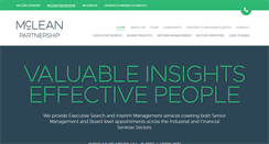 Desktop Screenshot of mcleanpartnership.com